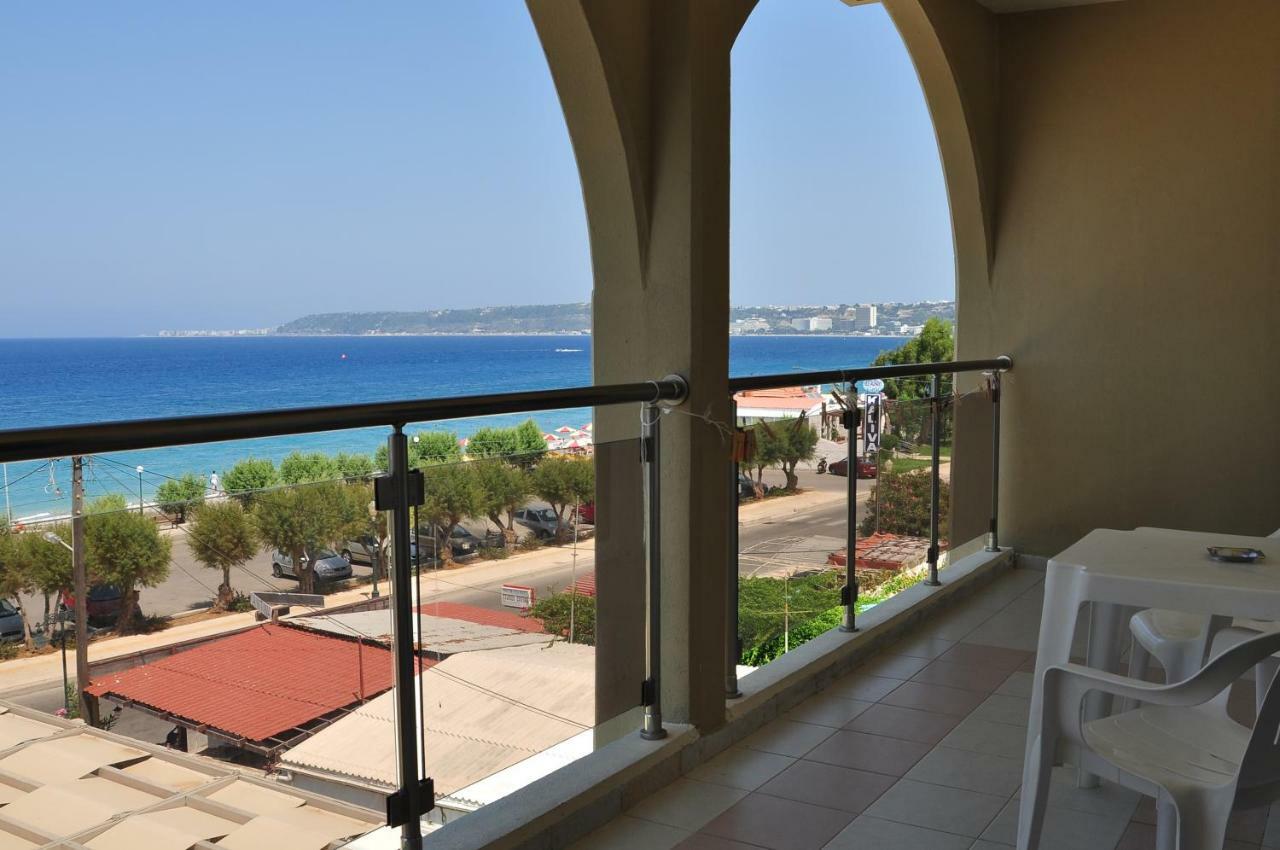 Sea Melody Beach Hotel Apartments Ialysos  Ngoại thất bức ảnh
