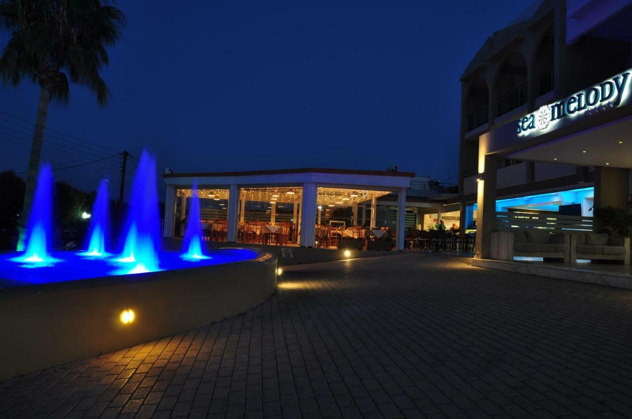Sea Melody Beach Hotel Apartments Ialysos  Ngoại thất bức ảnh